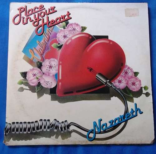 NAZARETH - PLACE IN YOUR HEART - DOUBLE LP - GATEFOLD - VG/F - HARD ROCK