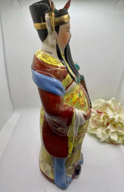 Vintage Chinese `Lu` God of Prosperity