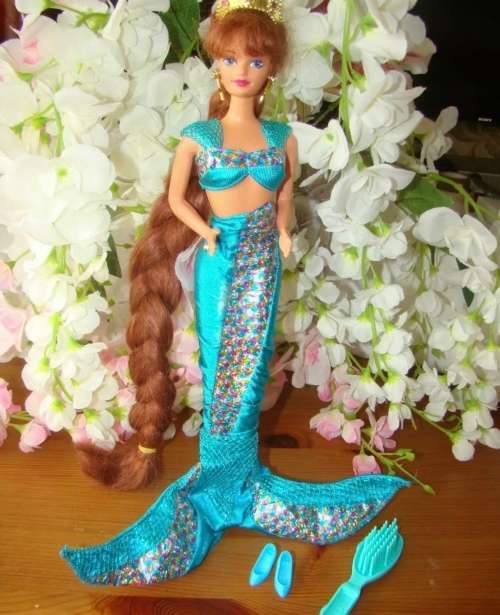 1995 Mattel Barbie Jewel Hair Mermaid Midge Doll