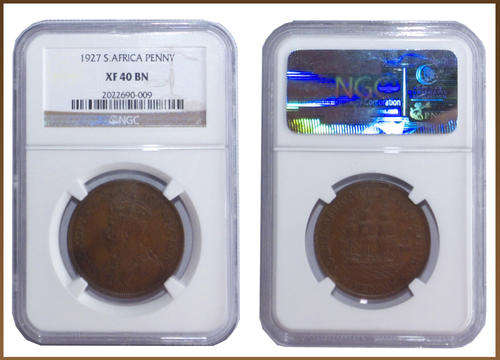 1927 PENNY XF40 BN