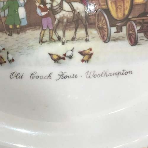 Plate display Gainsbrough