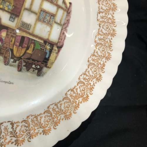 Plate display Gainsbrough