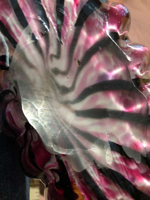 Murano handbag vase/ornament