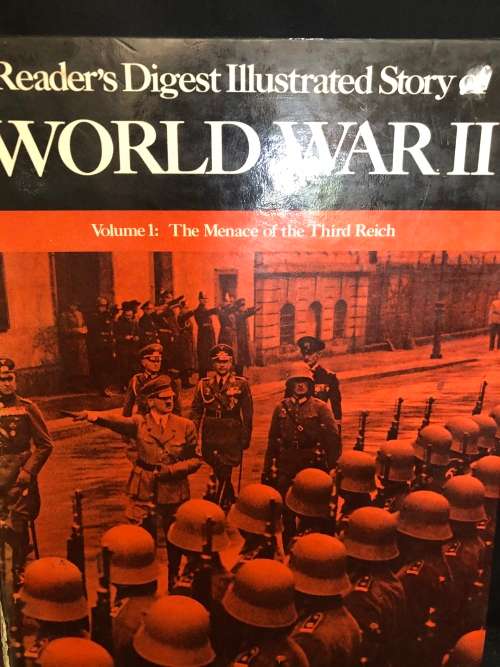 Book Readers Digest World War II Volume illustrated