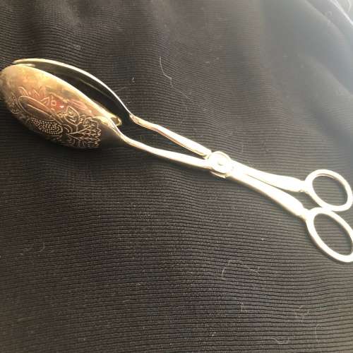 Salad tong silver plated(CUT WR)