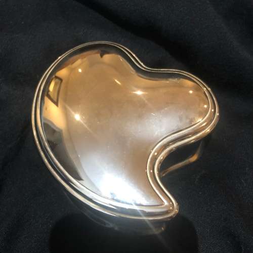 Jewellery/Trinket holder silver plated