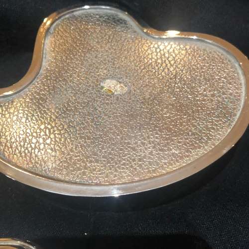 Jewellery/Trinket holder silver plated