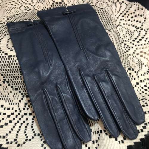 Gloves leather vintage(C)