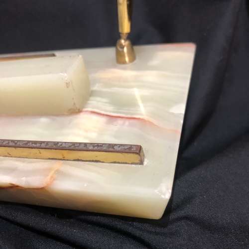 Desk organizer marble