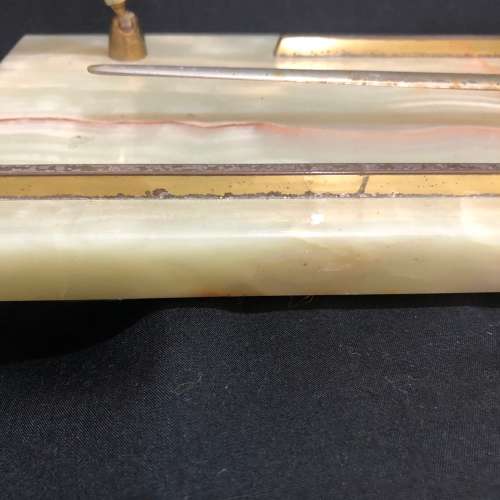 Desk organizer marble