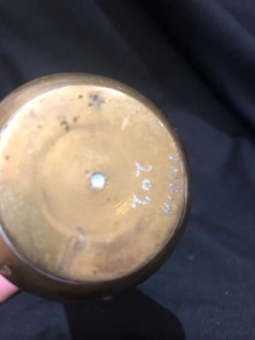 vase brass