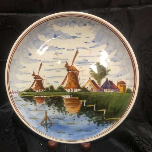 Delfts plate colour