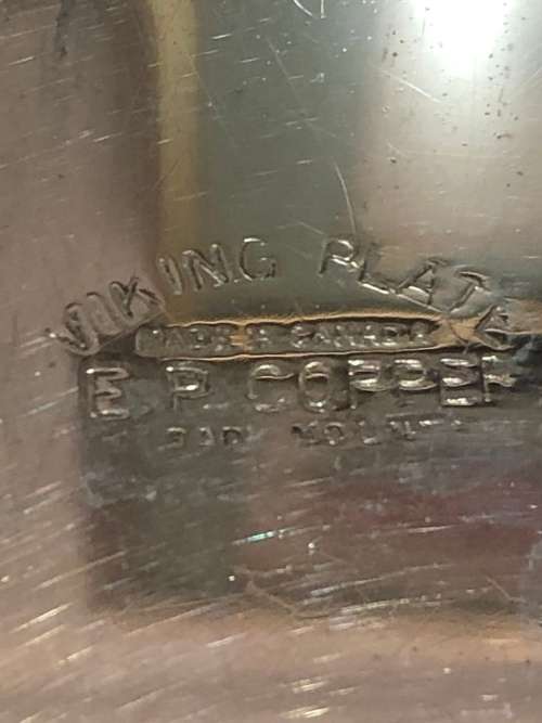 Tray Roast  silver plated