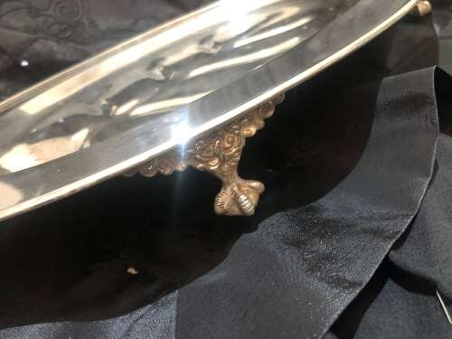 Tray Roast  silver plated