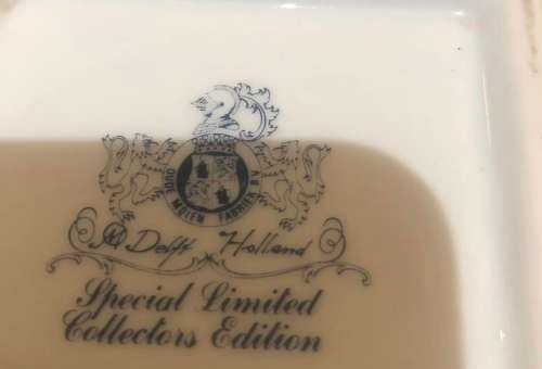 Bowl/ashtray Delft