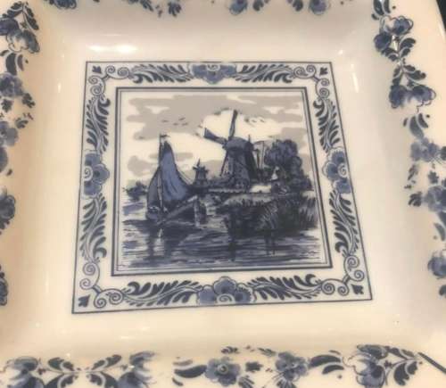 Bowl/ashtray Delft