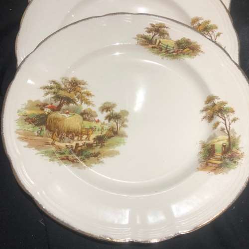 Cake/side plate Alfred Meakin Hayride