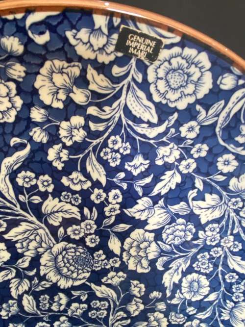 Plate Imperial Imari large