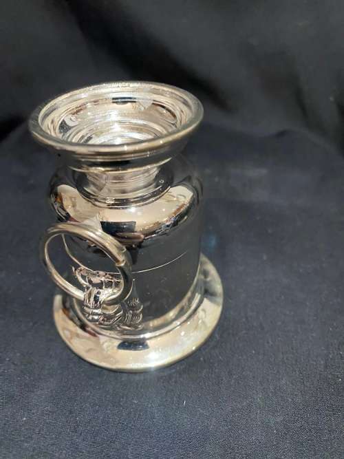 Toothpick holders silver plated each