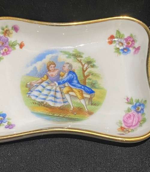 Plate Limoges miniature