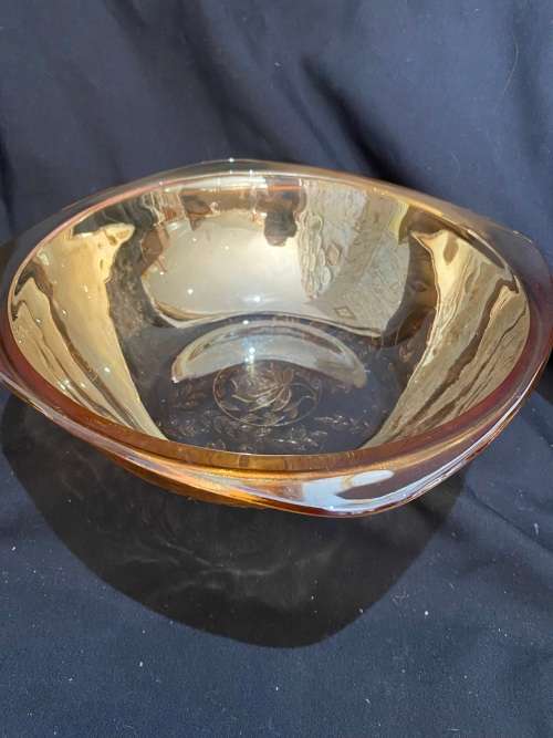 Bowl Carnival Glass Marigd