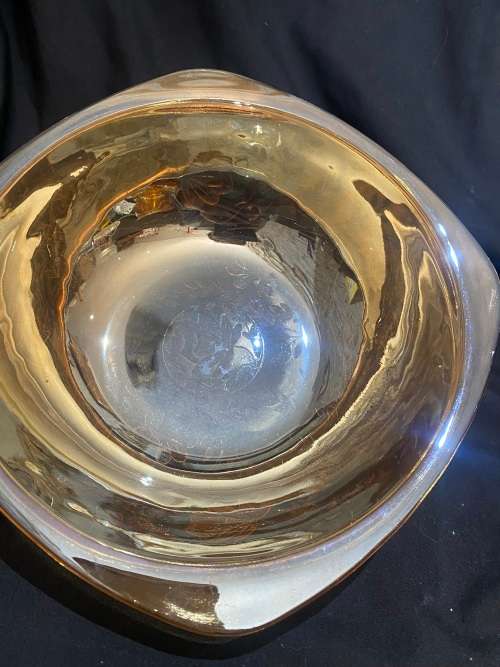 Bowl Carnival Glass Marigd