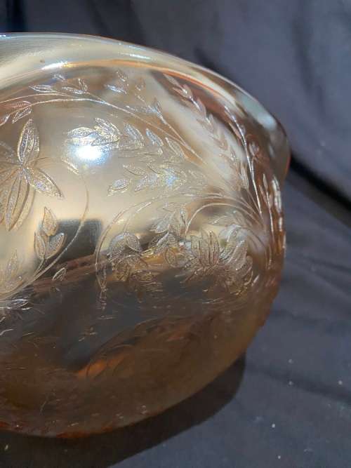 Bowl Carnival Glass Marigd