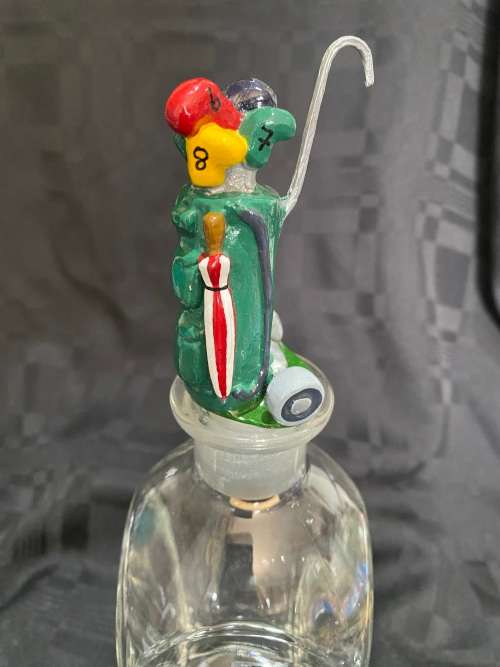 Bottle stop Golf bag and clubs UK Laurestone designs