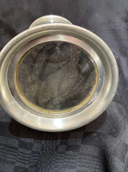Tankard pewter glass bottom(B)