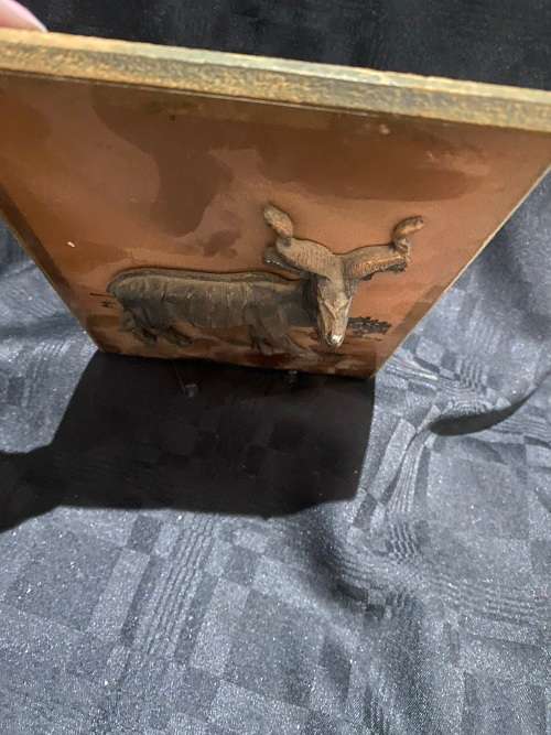 Frame copper art