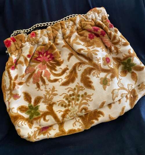 Handbag brocade vintage