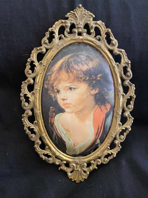 Frame brass satin Italy