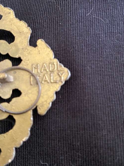 Frame brass satin Italy