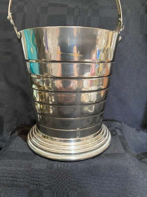Ice bucket silver plated(B)