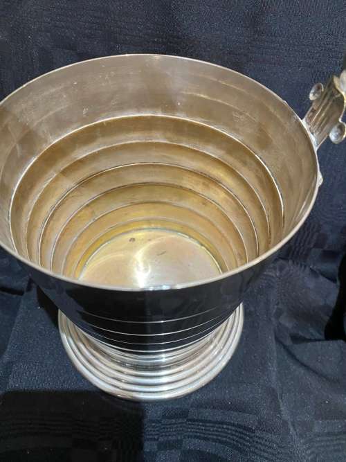 Ice bucket silver plated(B)