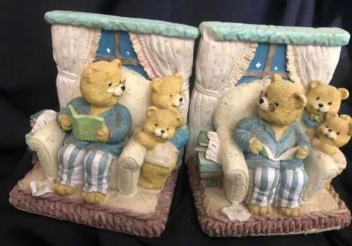 Bookends teddy bears