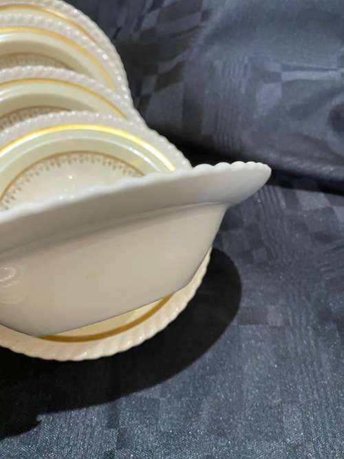 Bowls pudding Johnson Old English