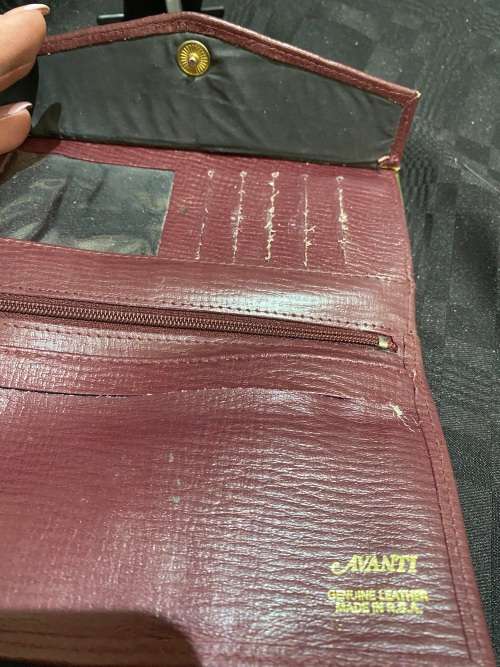 Purse/wallet leather vintage