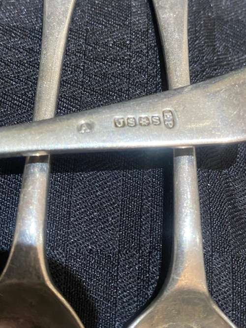 Teaspoons silver plated(E)