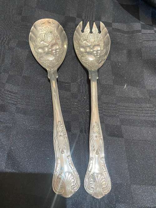 Salad servers Kings pattern(E)
