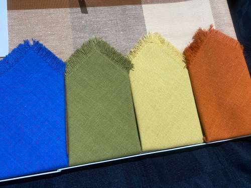 Tablecloth/napkins retro