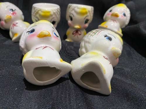 Egg cups set x6