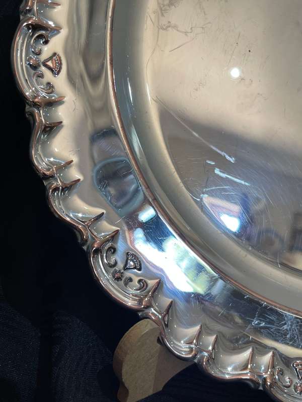 Tray silver plated