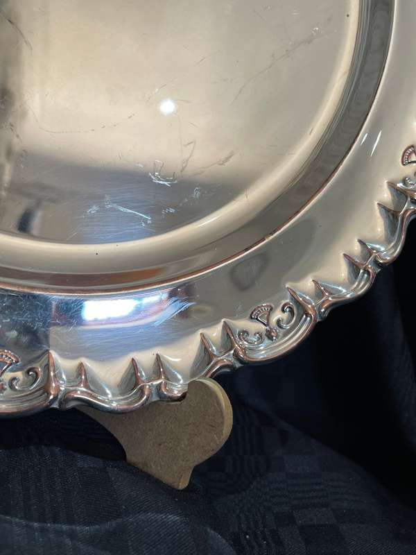 Tray silver plated