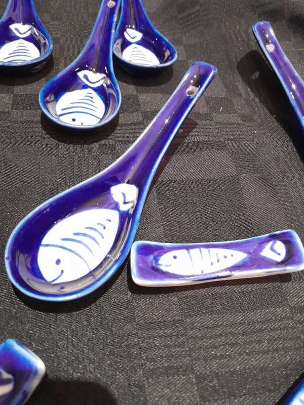 Spoons chopstick rests