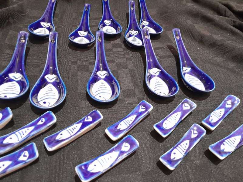 Spoons chopstick rests