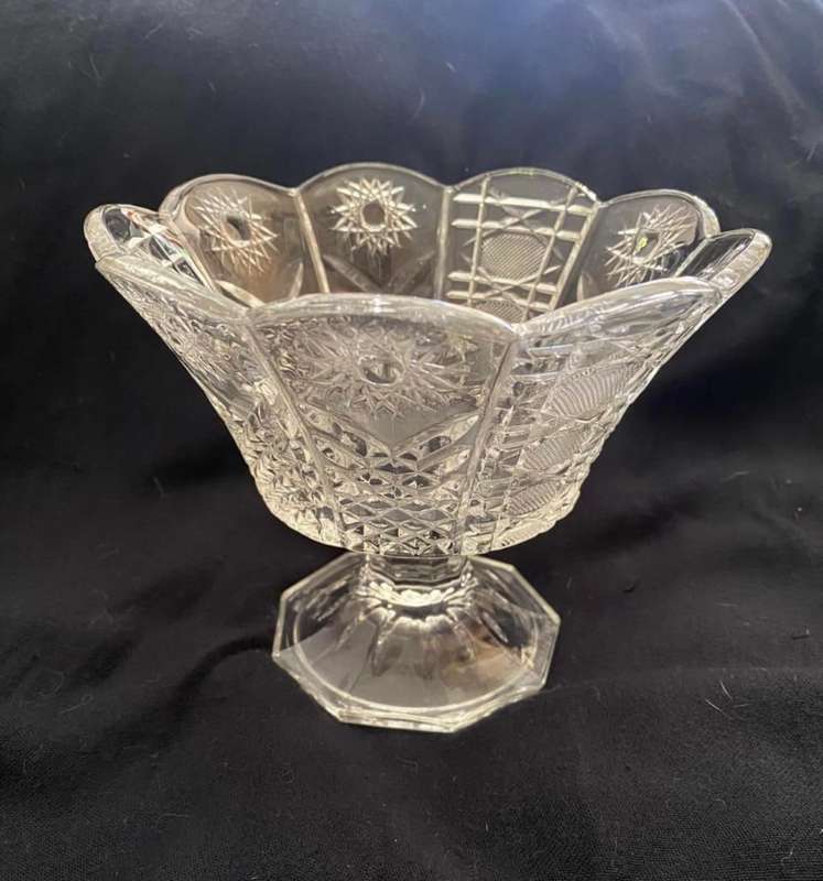 Bowl pressed glass