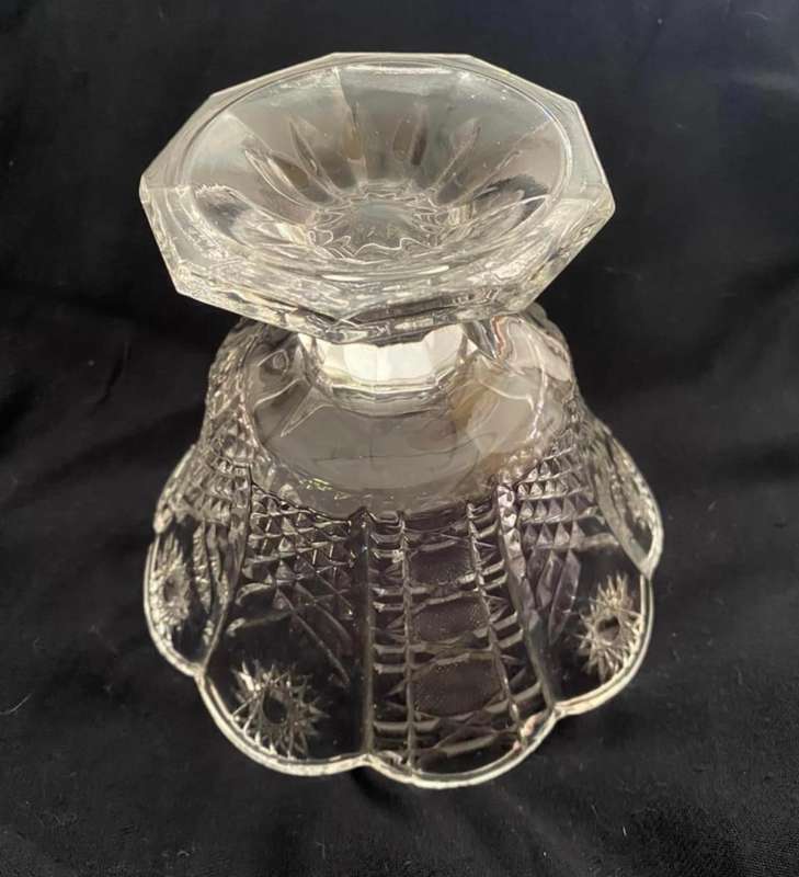 Bowl pressed glass