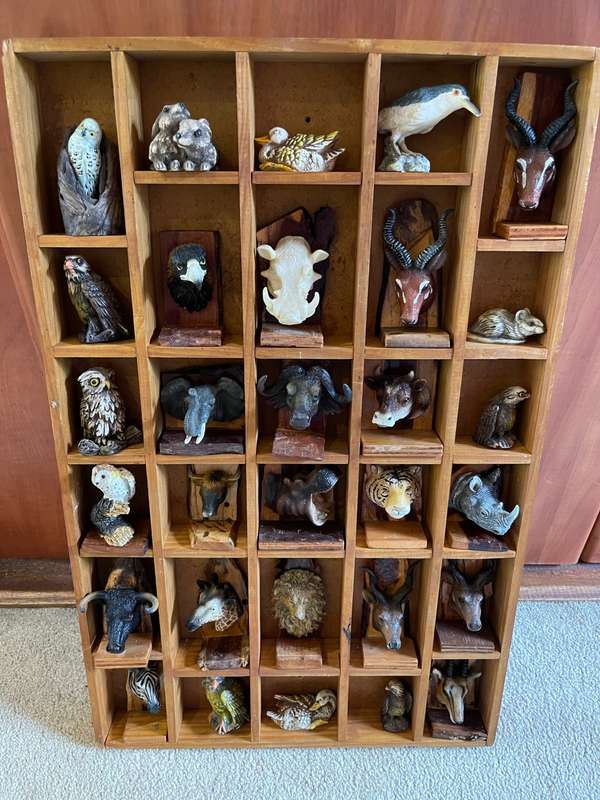 Printers tray ornaments wildlife