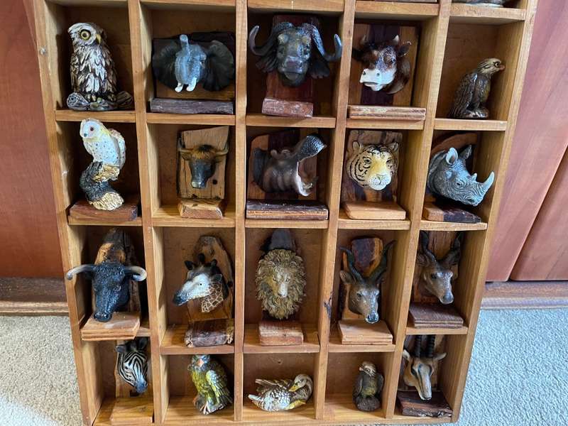 Printers tray ornaments wildlife